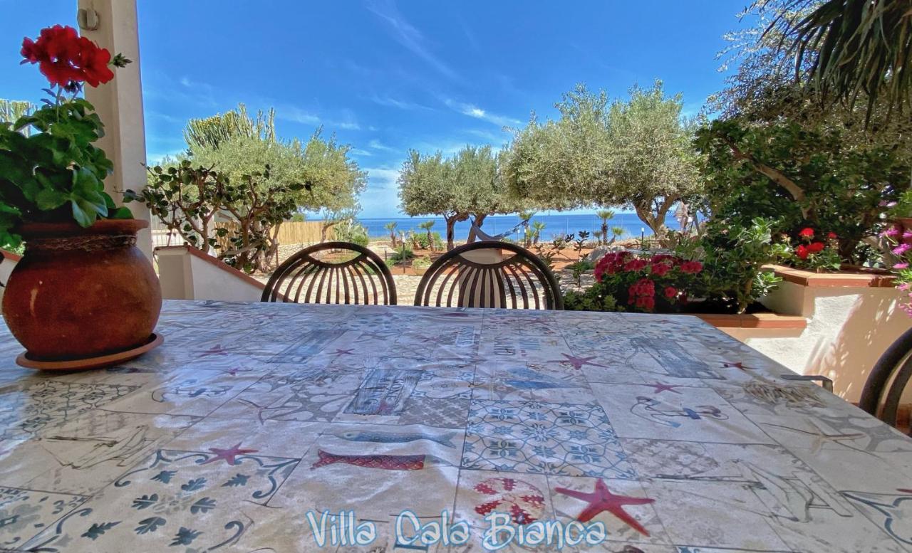 Villa Cala Bianca Castellammare del Golfo Exterior photo